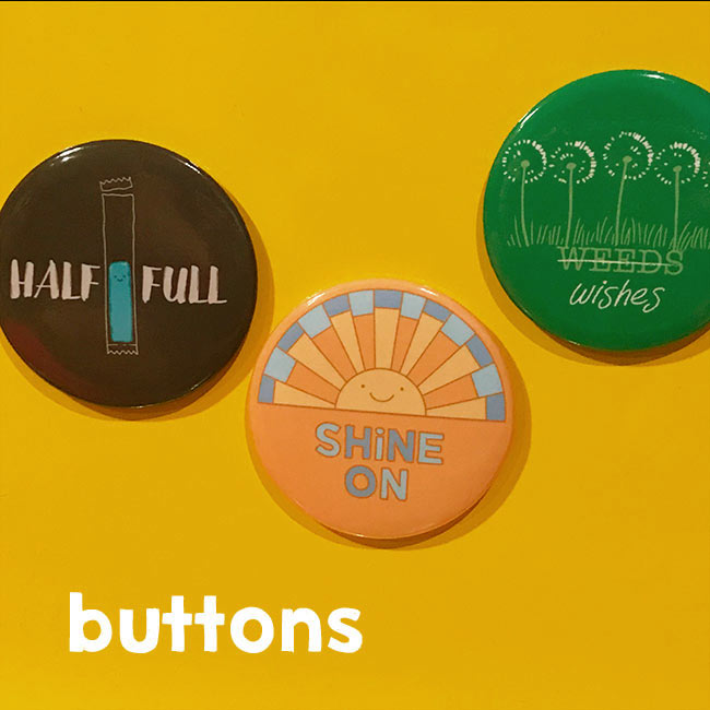 Escape Adulthood Buttons (Series 3)