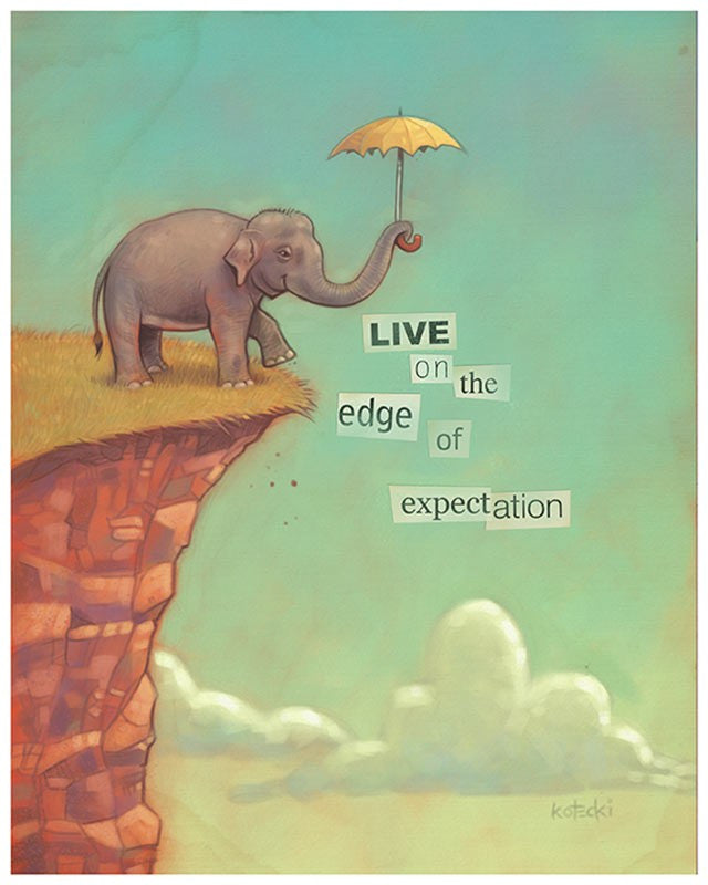 Edge of Expectation Gallery Canvas Print