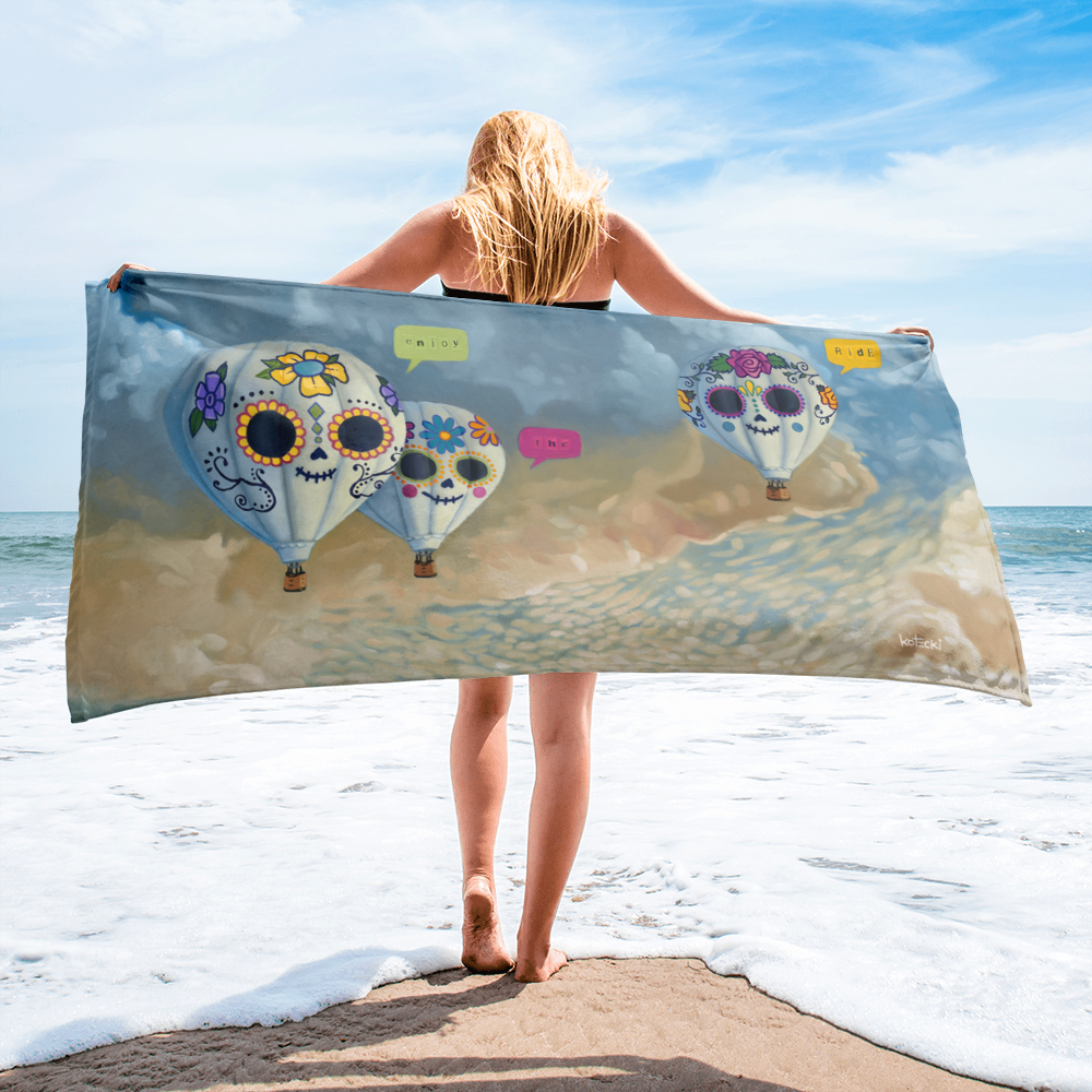 Enjoy the Ride Beach Towel