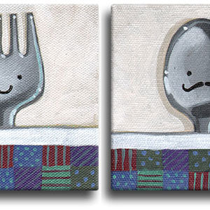 Fork &amp; Spoon Original Art