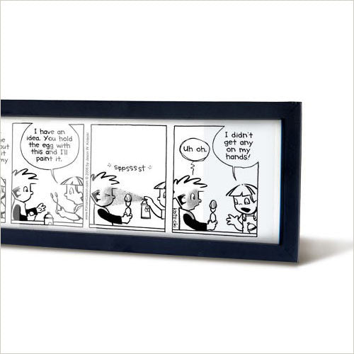 Framed Kim &amp; Jason Comic Strip