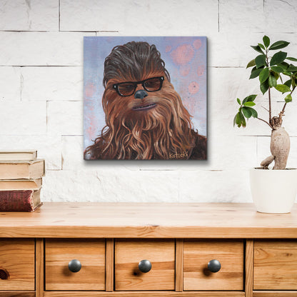 Hipster Chewie Original Art