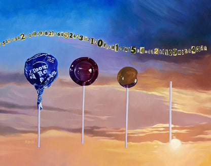 How Many Licks? Original Art