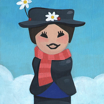 Mary Poppins Original Art