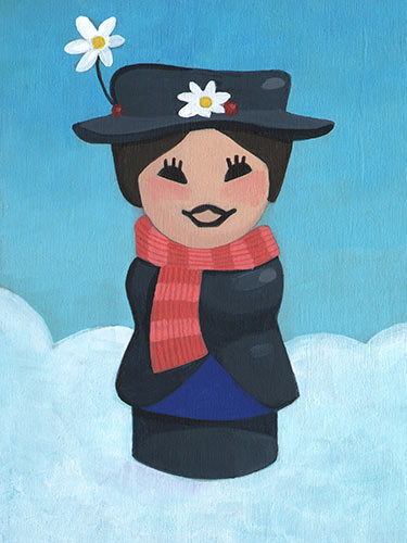 Mary Poppins Original Art