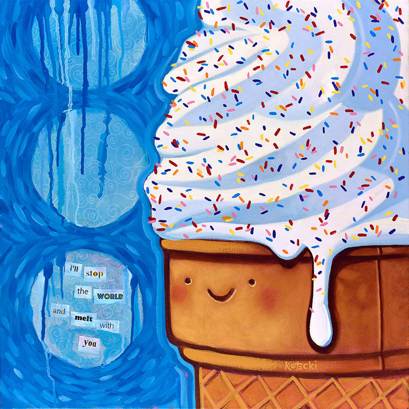 Melt With You Print