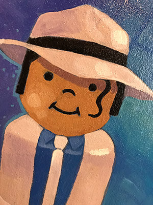 Michael (Smooth Criminal) Original Art