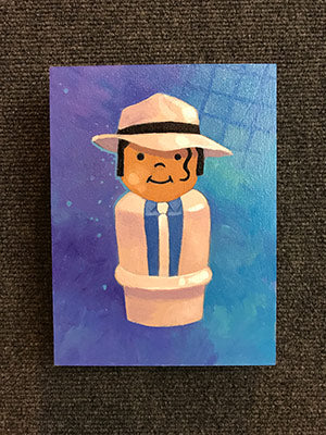 Michael (Smooth Criminal) Original Art