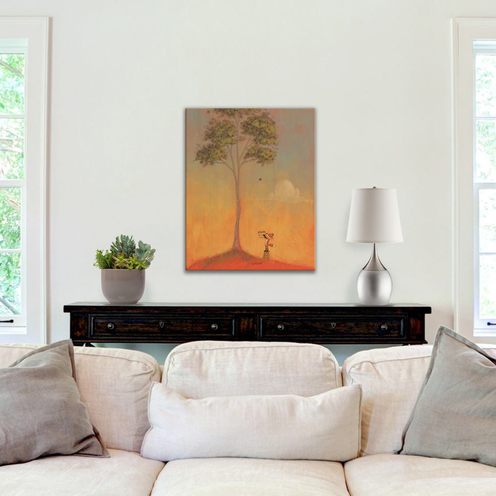 The Apple Catcher Print