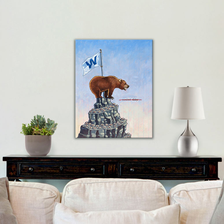 Cubs Win! Gallery Canvas Print