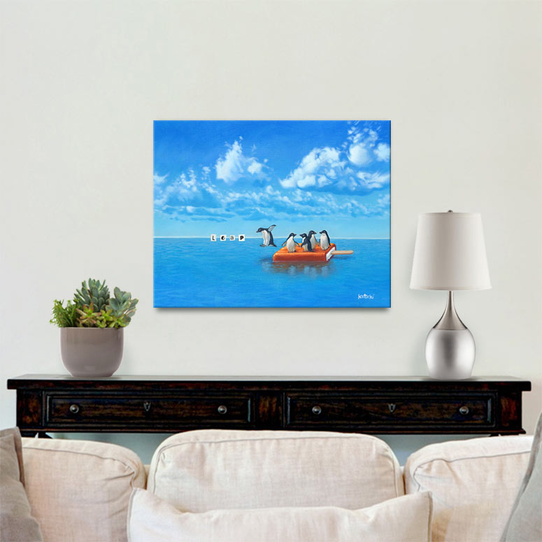 Leap Gallery Canvas Print