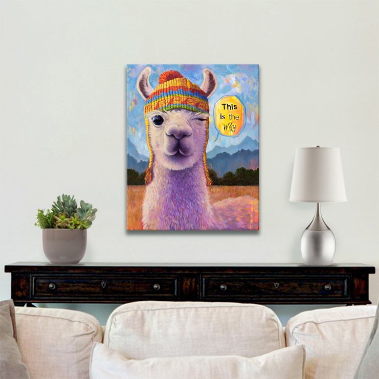 The Sherpa Gallery Canvas Print