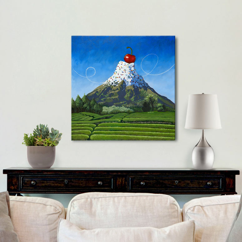 Cherry On Top Gallery Canvas Print