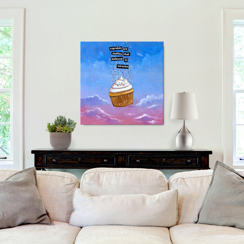 Cupcakes Are Miracles Original Art