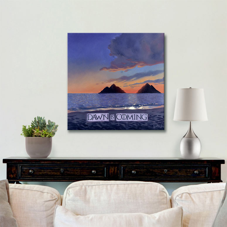 Dawn is Coming Gallery Canvas Print