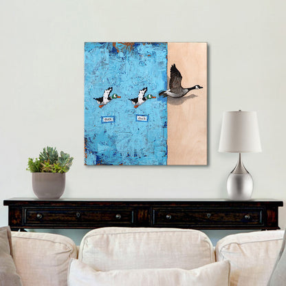 Duck Duck Goose Gallery Canvas Print