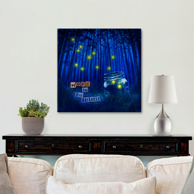 Hope In The Darkness Print