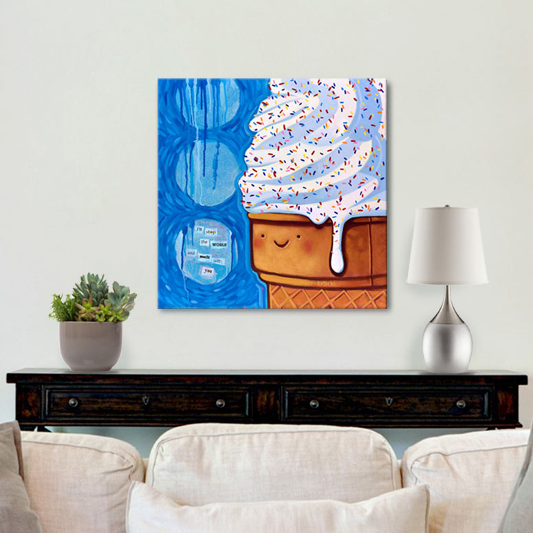 Melt With You Gallery Canvas Print