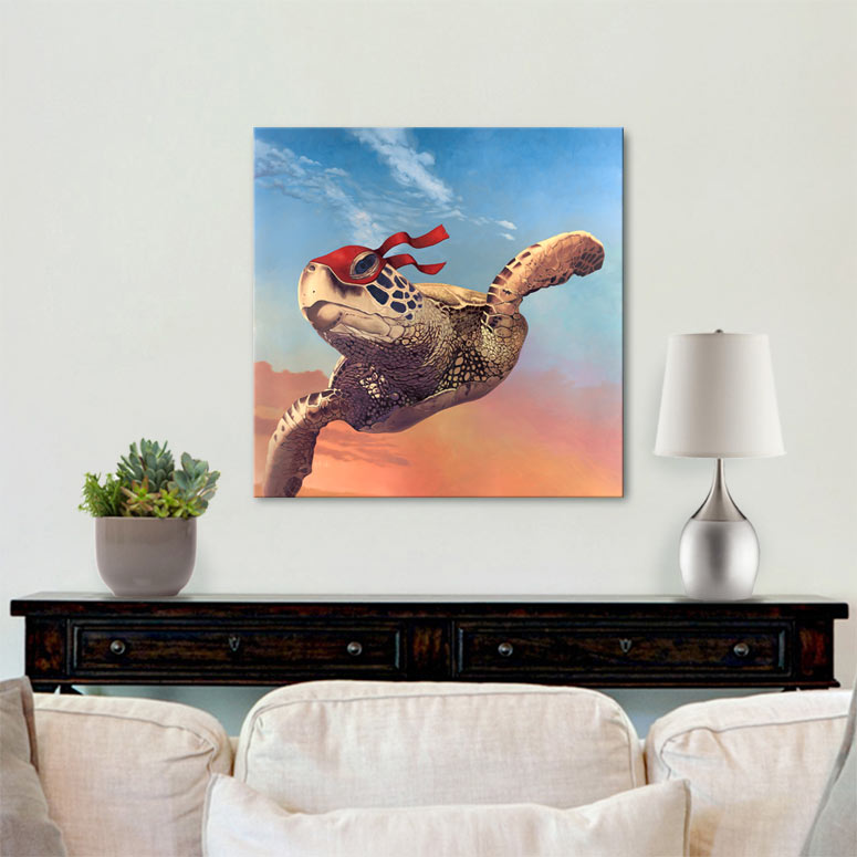 Teenage Mutant Ninja Sea Turtle Gallery Canvas Print