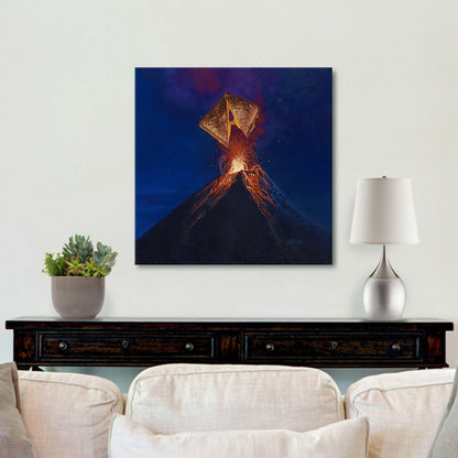 Ring of Fire Gallery Canvas Print