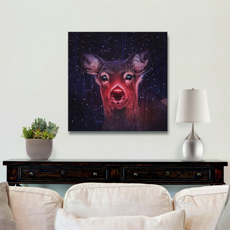 Rudolph Print
