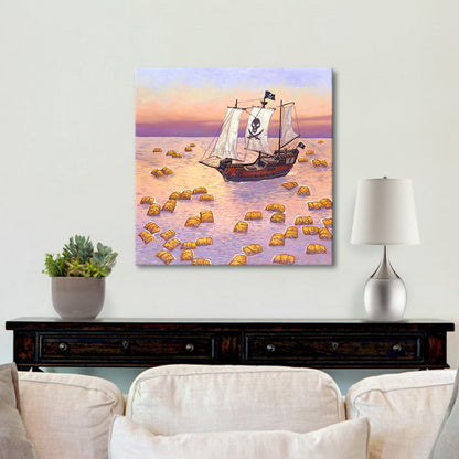 The Captain Gallery Canvas Print