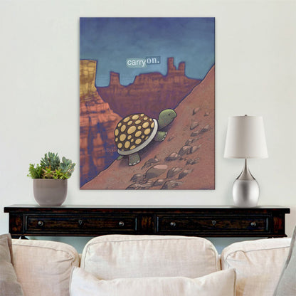 Carry On Gallery Canvas Print
