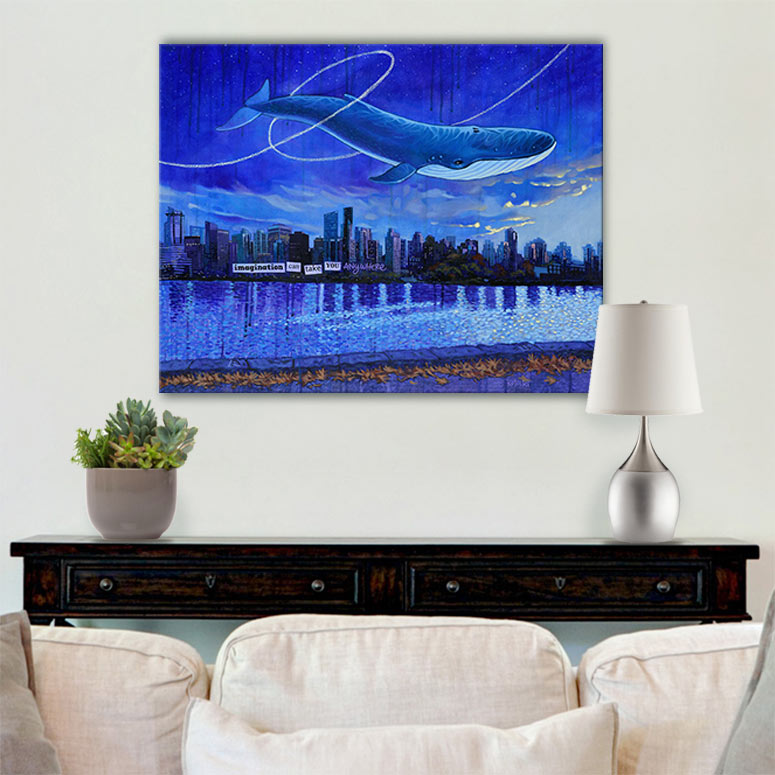 Imagination Can Take You Anywhere Print