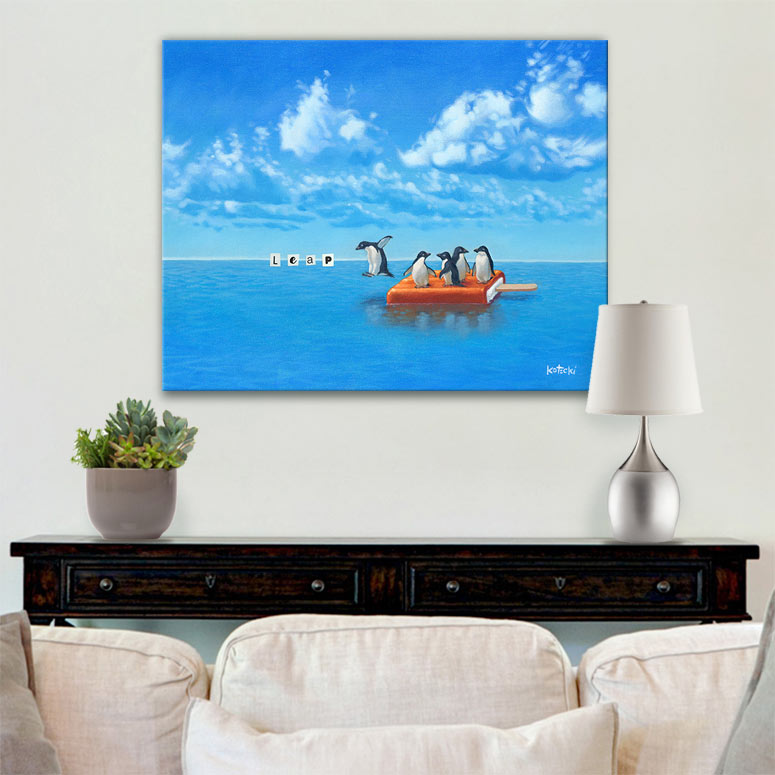 Leap Gallery Canvas Print
