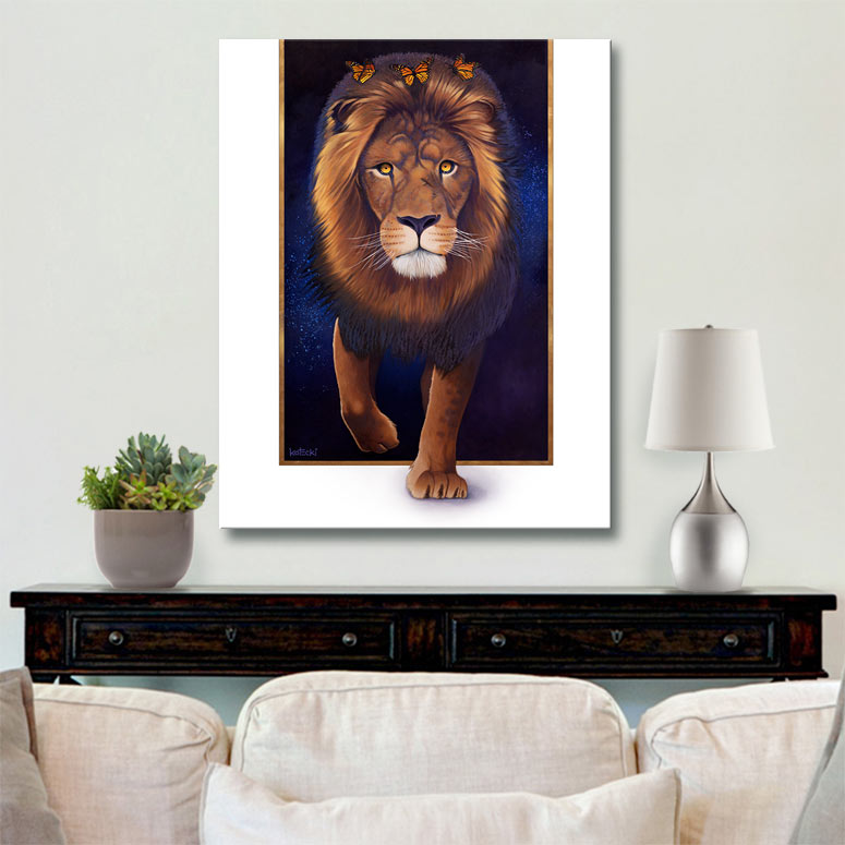 The Monarch Print