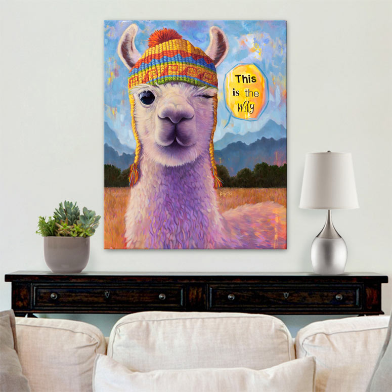 The Sherpa Gallery Canvas Print