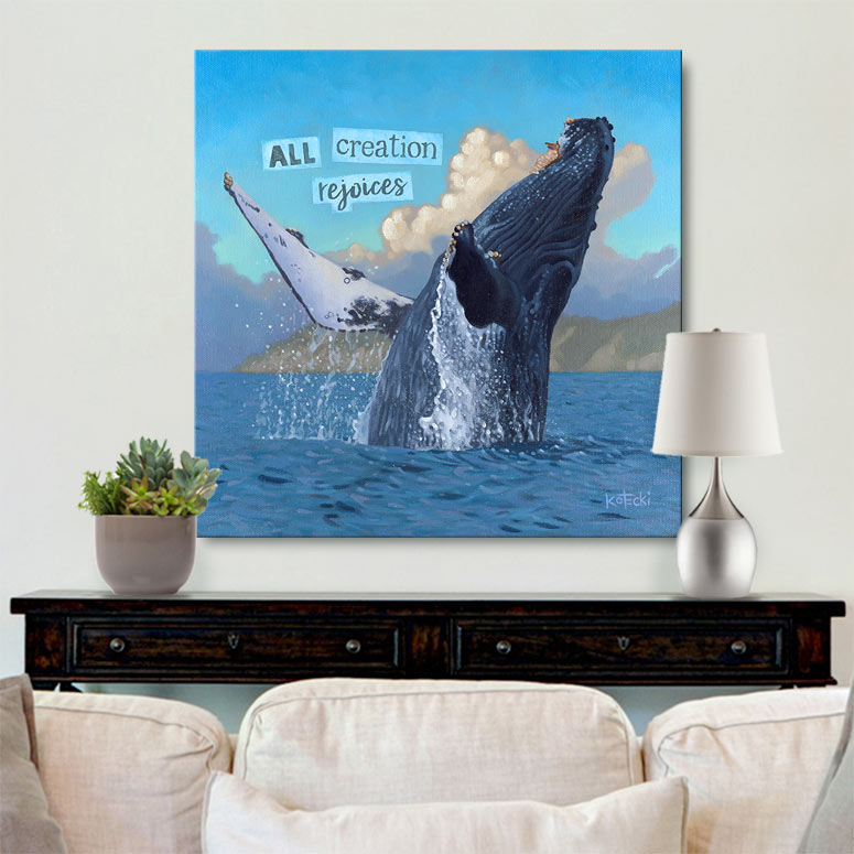 All Creation Rejoices Gallery Canvas Print