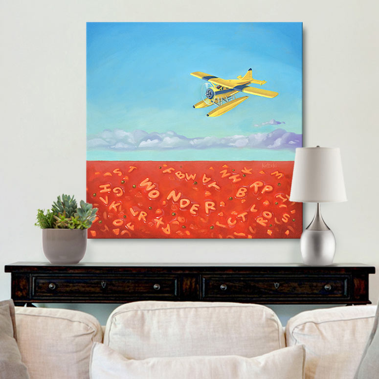 C Plane Gallery Canvas Print