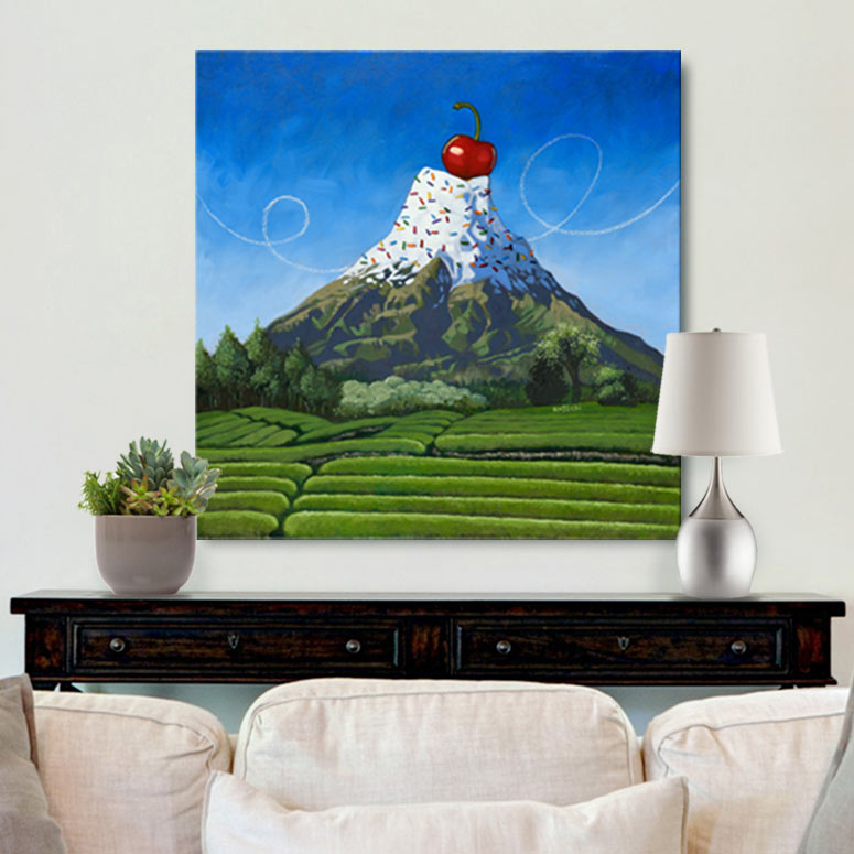 Cherry On Top Gallery Canvas Print