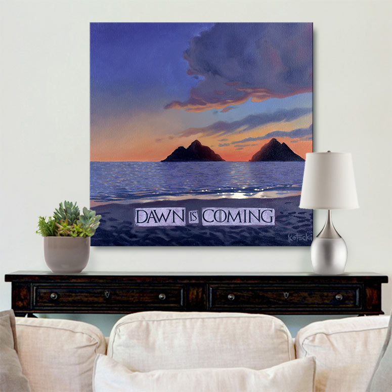Dawn is Coming Gallery Canvas Print