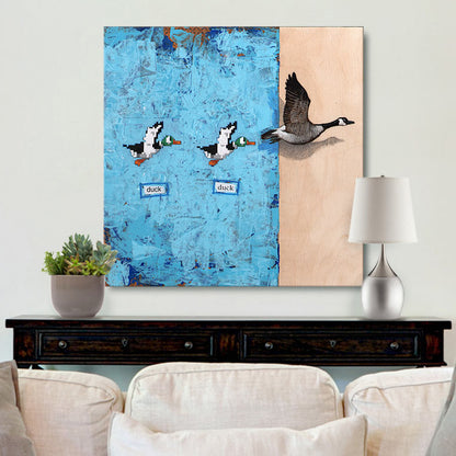 Duck Duck Goose Gallery Canvas Print