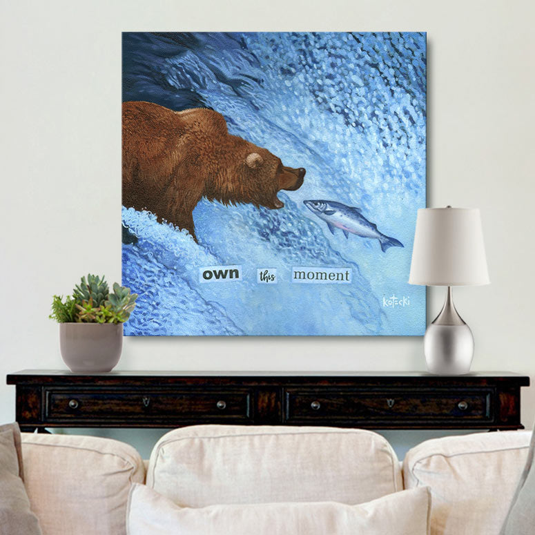 Own This Moment Gallery Canvas Print