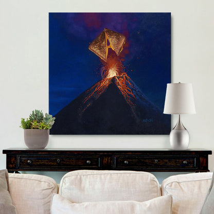 Ring of Fire Gallery Canvas Print
