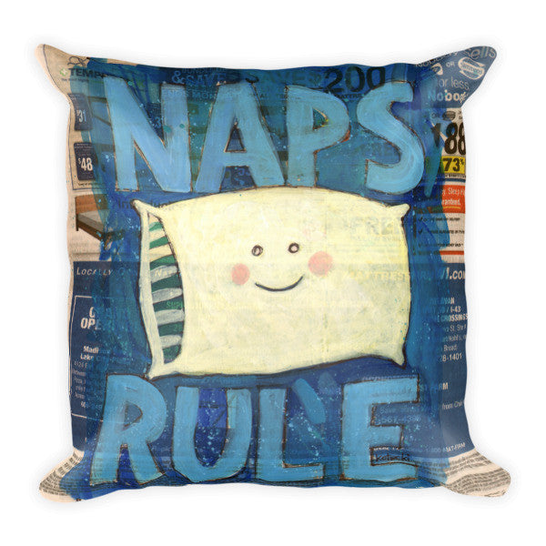 Naps Rule Pillow