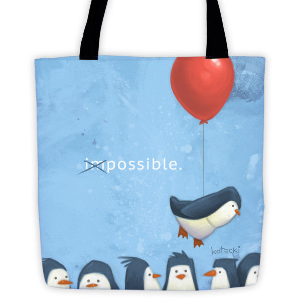 Penguin Possible Tote Bag