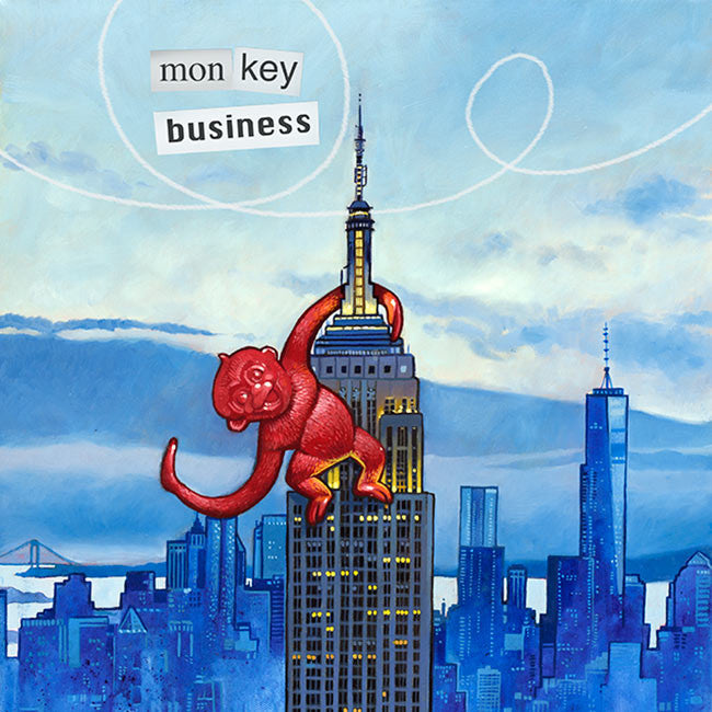 Monkey Business Print