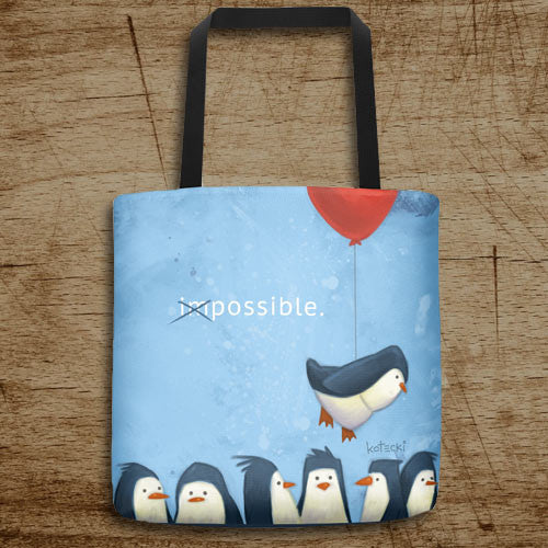 Penguin Possible Tote Bag