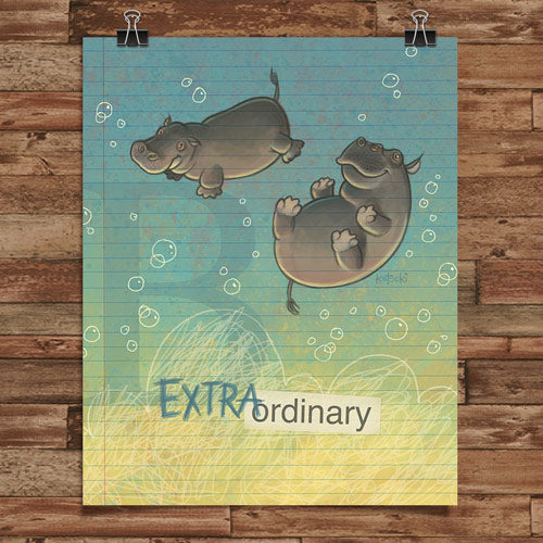 Be Extraordinary Gallery Canvas Print