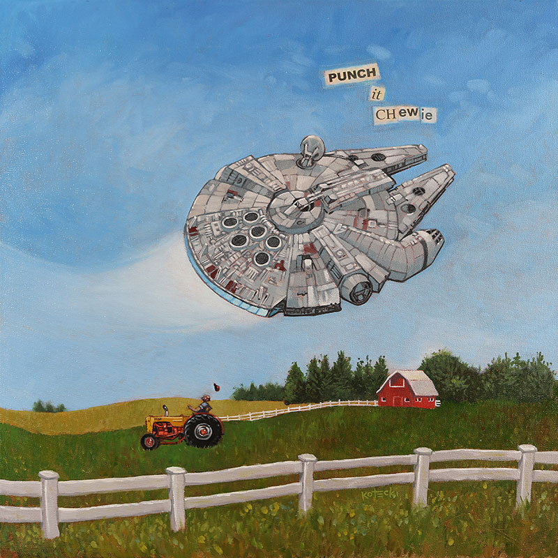 Punch It Chewie Original Art