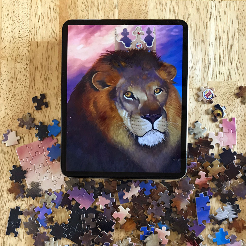 The Burger King Puzzle Escape Adulthood Lemonade Stand