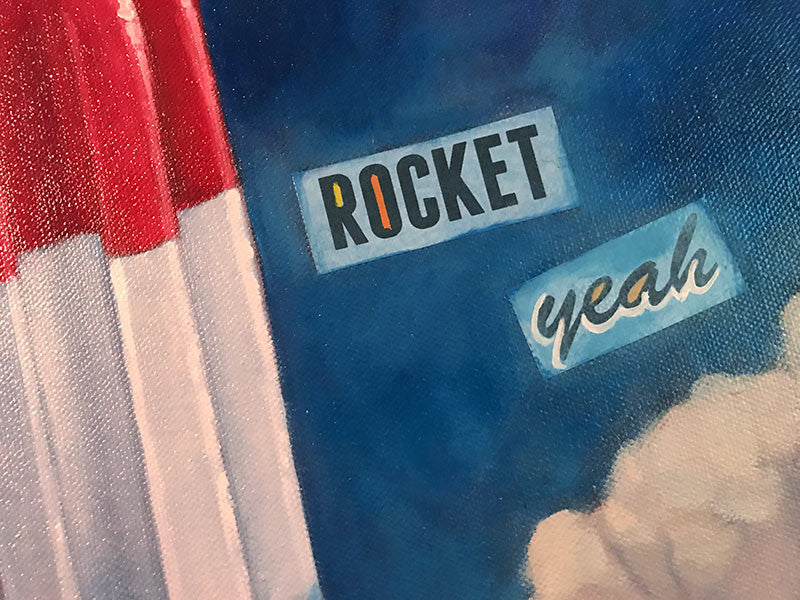 Rocket Yeah Original Art