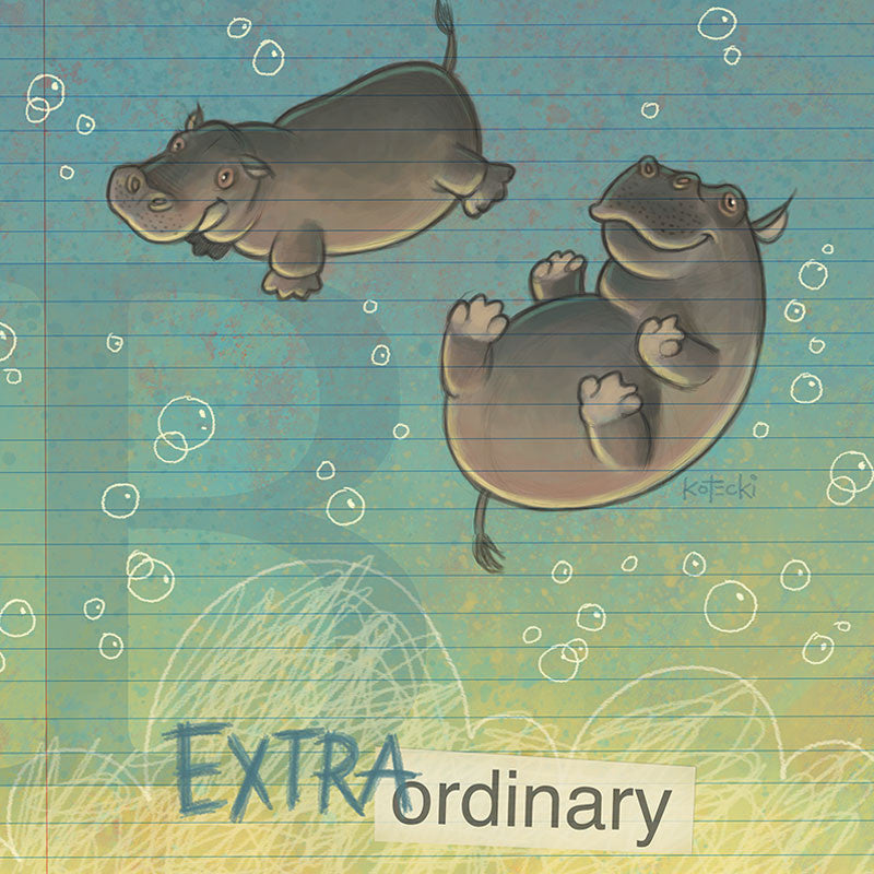 Be Extraordinary Gallery Canvas Print