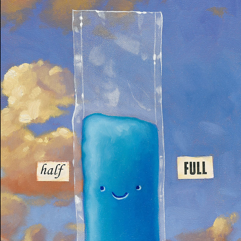 Half Full Print