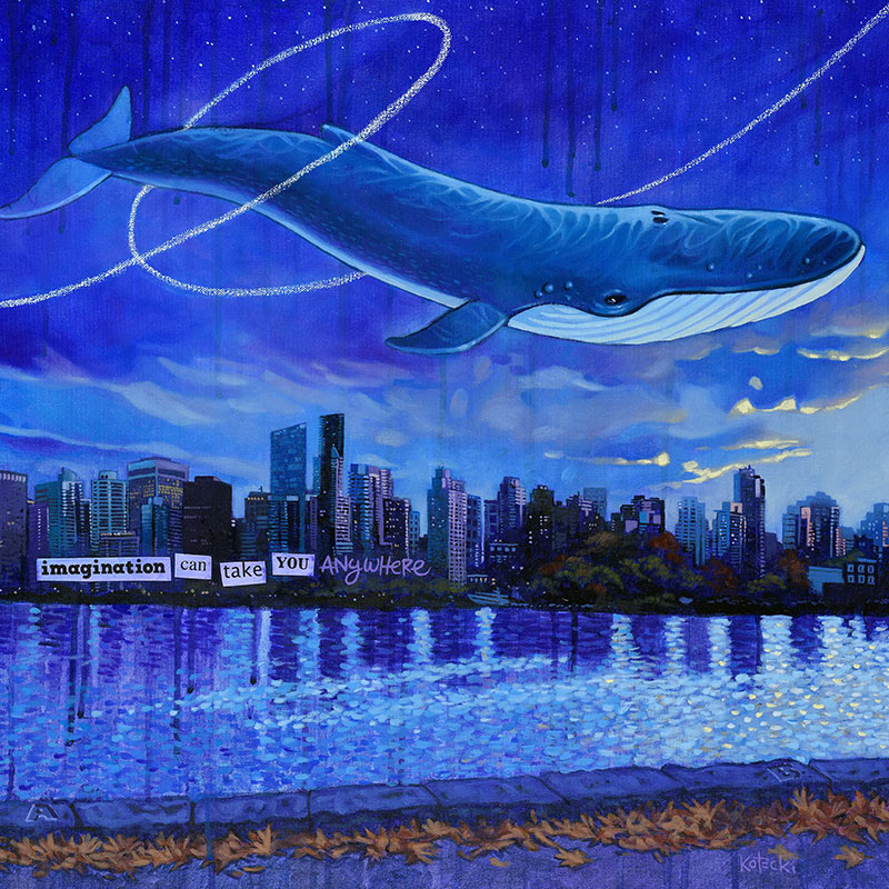 Imagination Can Take You Anywhere Print