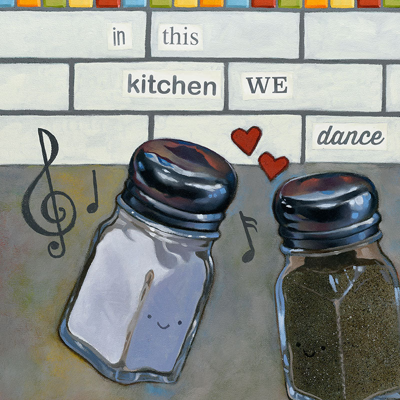 In This Kitchen We Dance Print